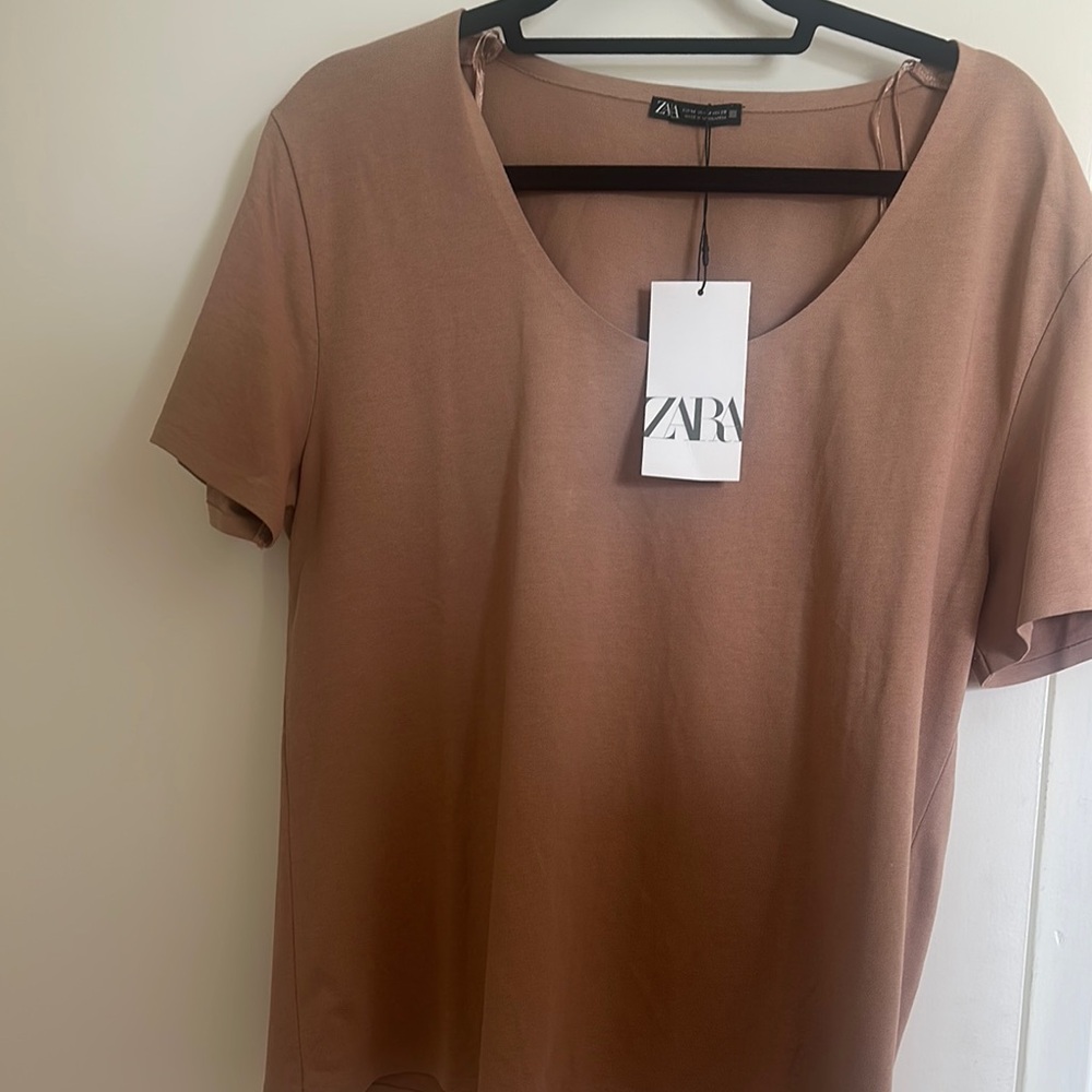 Zara Women's Mocha  Top